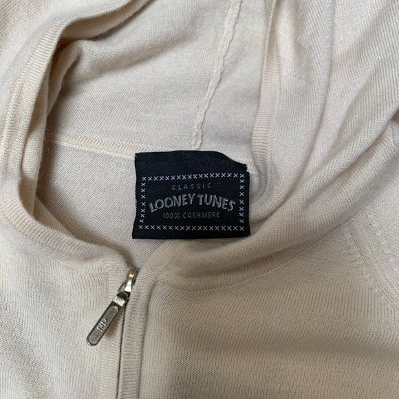 Looney Tunes Tweety & Sylvester Cashmere Zip Hoodie - Picture 3 of 4